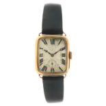 No Reserve - Omega "Trench Watch" 14K. - Men's watch - approx. 1915