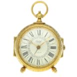 No Reserve - Imhof 8 day "Türler" - alarm clock