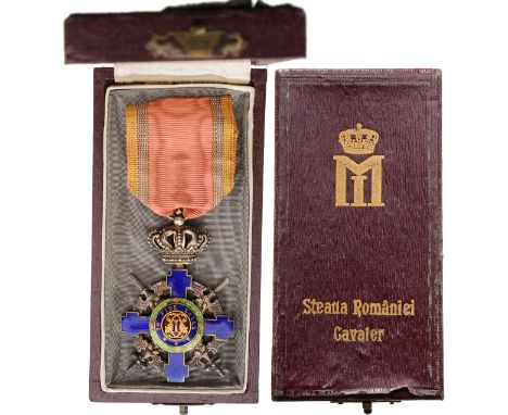 Knight's Cross, 2nd Model Military. Breast Badge, 63x40 mm, Bronze silvered, both sides enameled original suspension ring and