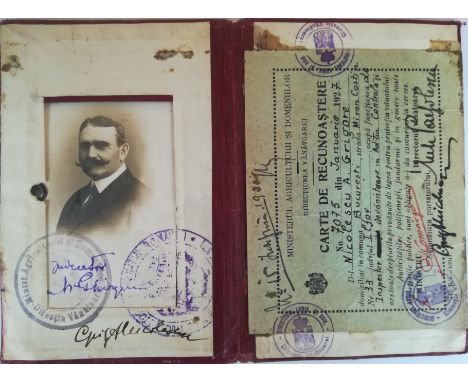 Hunting Inspector Booklet from the Central Authorities delivered in January 1927. II