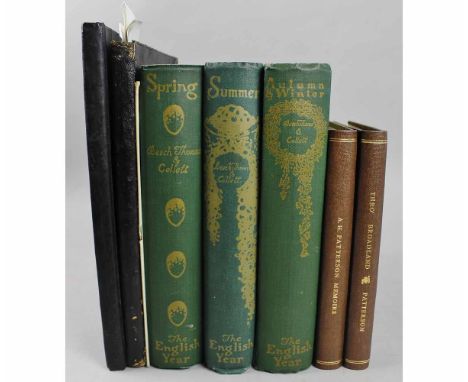 W BEACH THOMAS AND A K COLLETT (EDS): THE ENGLISH YEAR, [1914], 1st edition, 3 volumes, includes a few articles by Arthur Hen