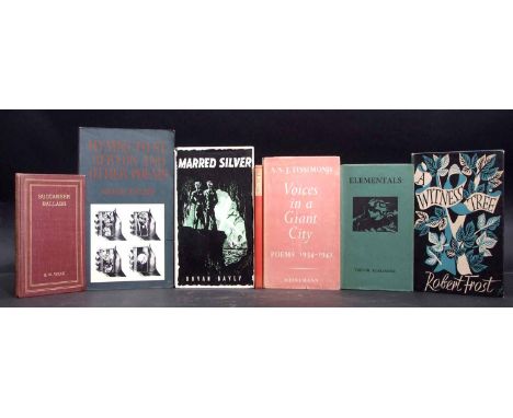 TREVOR BLAKEMORE: ELEMENTALS, London, W G Foyle, 1935, (500) (250), 1st edition, numbered and signed, autograph poem signed o