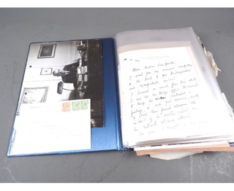 A quantity of early 20th century inter-war and war time historical autographs, letters and photographs of The Greek Ambassado