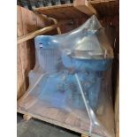 Alfa Laval model QX312 Centrifuge, crate dimensions (214cm x 202cm x 225cm), gross weight 2,800kg