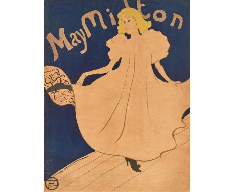 TOULOUSE-LAUTREC, HENRI DE1864 Albi - 1901 ParisTitel: May Milton. Datierung: 1895. Technik: Farblithographie auf Papier. Mon