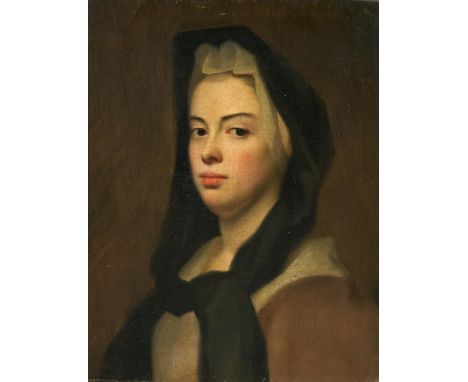 DENNER, BALTHASAR1685 Hamburg - 1749 RostockTitel: Porträt der Gattin des Künstlers, Esther Denner, geb. Winter. Datierung: U