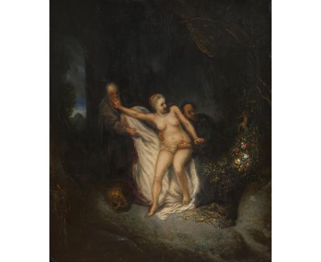 LIEVENS, JAN1607 Leiden - 1674 AmsterdamTitel: Susanna und die beiden Alten. Datierung: Um 1630/31. Technik: Öl auf Holz. Maß