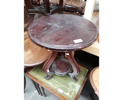 A TRIPOD WITH LOWER TIER TABLE