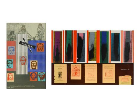 Ronald Brooks Kitaj RA (1932-2007) In his forthcoming book on relative deprivation (loneliness)signed 'Kitaj' (lower right); 