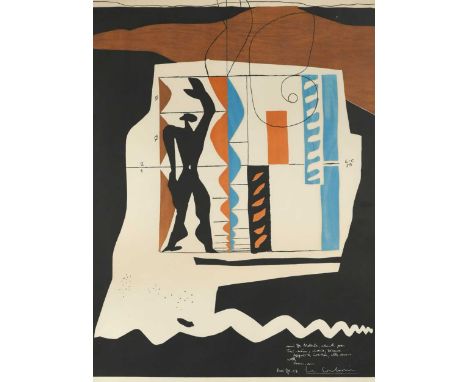 § Le Corbusier (1887-1965) Modulorlithograph, published by Atelier Mourlot, Parisunnumbered from the edition of 20071 x 53cmP