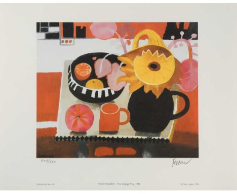 § Mary Fedden OBE, RA, RWA (1915-2012) The Orange Mug, 1996signed 'Fedden' (lower right); numbered 503/550offset lithograph o