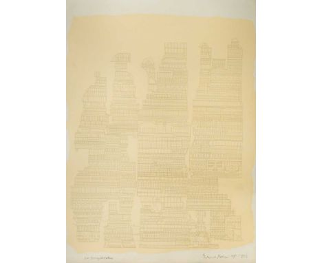 § Sir Eduardo Paolozzi CBE (1924-2005) Central Park Eastsigned, numbered and dated 'Eduardo Paolozzi A/P 1972' (lower right)l