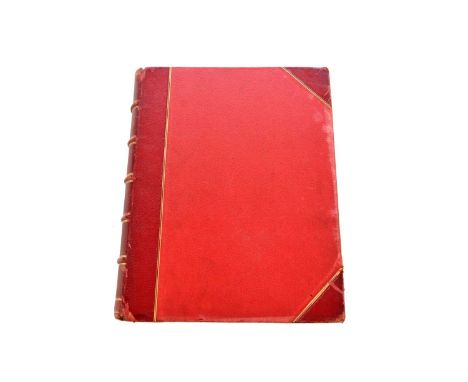ART JOURNAL, 1890, 1891, 1893, 1895, 1897, 1899, 1901. Half red morocco (7) (box)