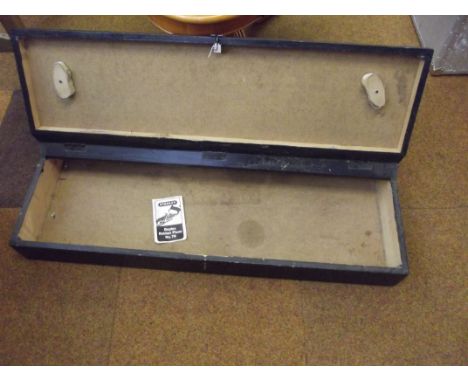 Large wooden gun case-cum-tool chest 