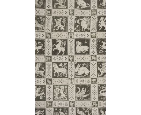 * Lace. A pair of buratto lace bedcovers, late 19th/early 20th century, 2 hand-stitched matching coverlets, each with 7 rows 