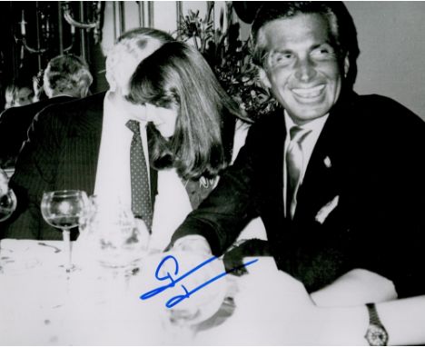 George Hamilton signed 10x8 black and white photo. Hamilton is an American film and television actor. His notable films inclu