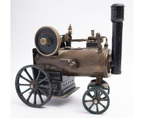 An early 20th century Markin (Germany) convertible live steam engine:, possibly either a Model 401F or 402 F, circa 1936, in 