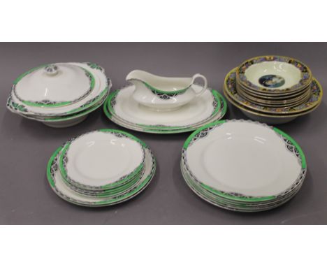 A quantity of J &amp; G Meakin dinner wares, etc.