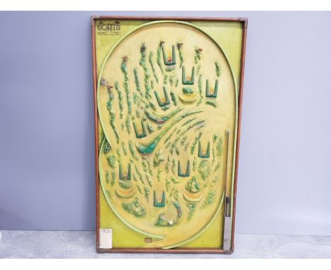 Vintage novelty bagatelle game - Gofette by Alfred Parker games