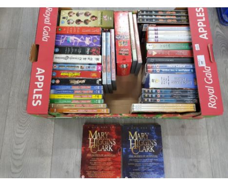 DVD box sets to include Dad's Army and Little House on the Prairie.