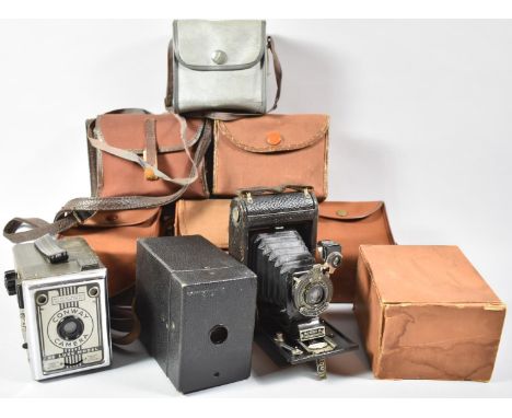 A Collection of Ten Vintage Box Cameras 