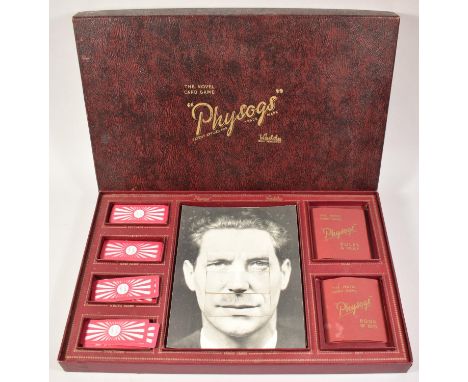 A Vintage Boxed Card Game, "Physogs", 42cm wide 