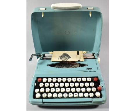 A Vintage Manual Smiths/Corona Portable Typewriter 