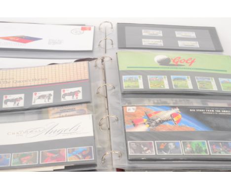 Two albums of first day covers and presentation packs (2)