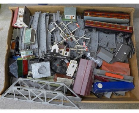 Model railway; buildings, track, etc.