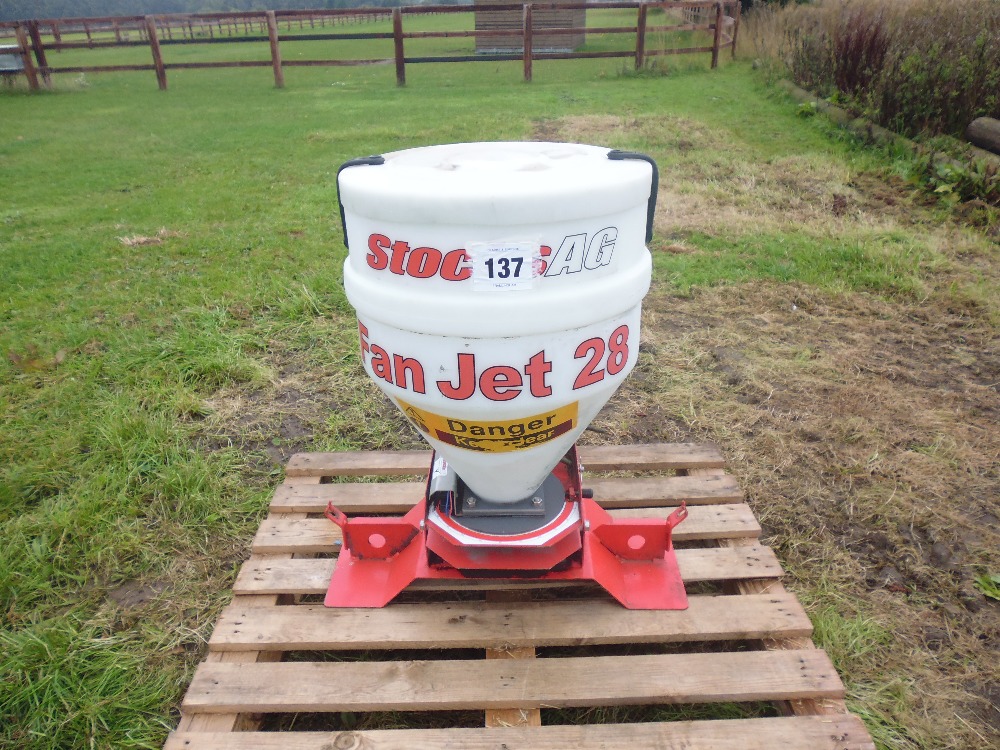 Stocks AG Fan Jet 28 24m slug pelleter.