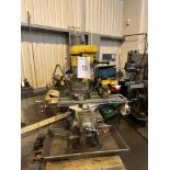 Bridgeport variable speed turret milling machine Newall 2 axis DRO Serial no. 15212117281 Year - n/a