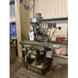 Shizuoka variable speed turret milling machine Mitutoya 3 axis DRO Serial no. 66226 Year - n/a
