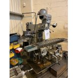 Shizuoka variable speed turret milling machine Mitutoya 3 axis DRO Serial no. 3944 Year - n/a