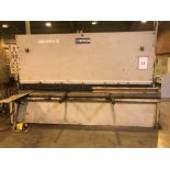 Carter model HGD 3100-16 powered guillotine c/w back gauge c/w replacement blades Serial no. G-585 Y