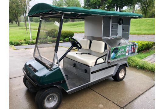 GOLF CLUB CART PORTABLE BEVERAGE CART