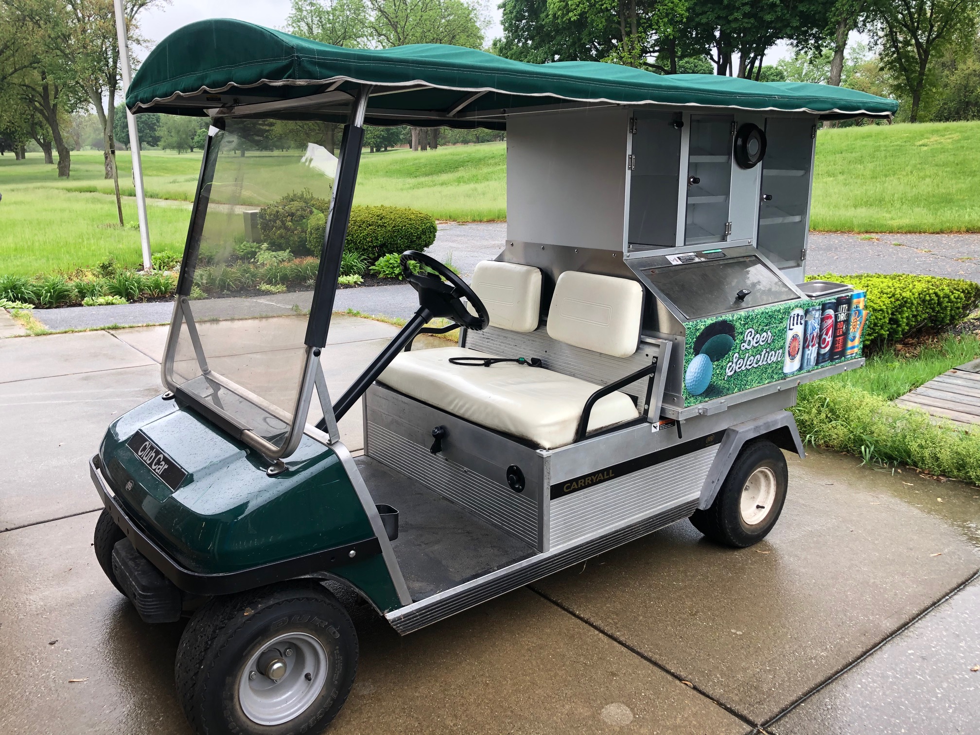 GOLF CLUB CART PORTABLE BEVERAGE CART