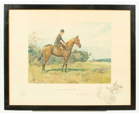 ARR 'Snaffles' Charles Johnson Payne (1884-1967)The Varmint Little Ladysigned in pencil lower leftphotolithograph in colours3