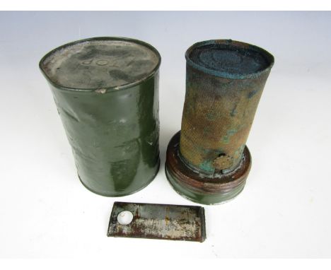 A 1945 British Army issue personal stove / heater