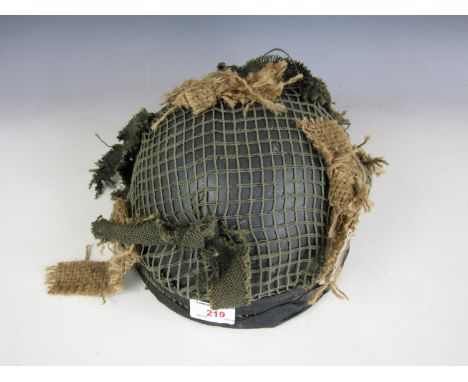 A post-War British Mk 2 airborne troops' helmet