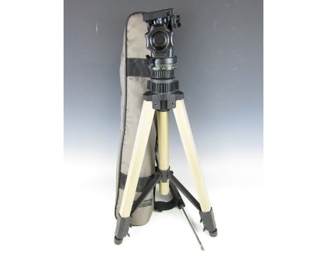 A cased Pullman Bicora camera tripod
