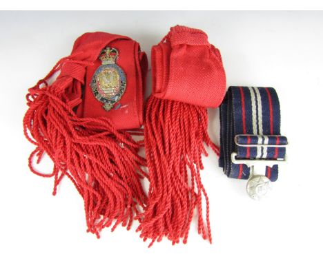 Two Army sergeants' sashes and a stable belt