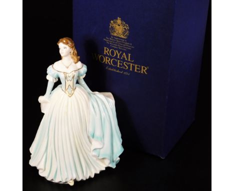 A Royal Worcester Summer Romance figure Olivia, 23cm H.  (boxed)