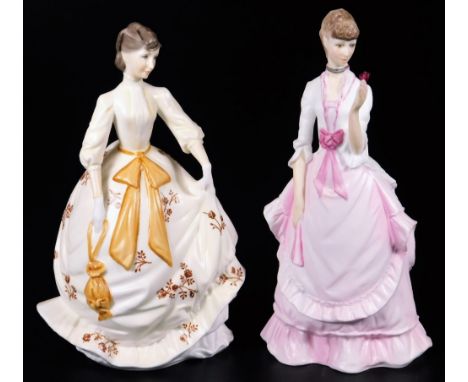 Two various Royal Worcester figures, comprising of Fragrance, 20cm H, and Charity.  (2)