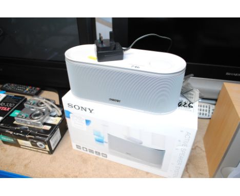 A Sony Active speaker system