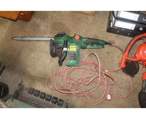 A Qualcast GCS400 electric chainsaw