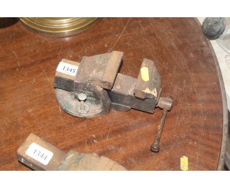 A small Record bench vice 
