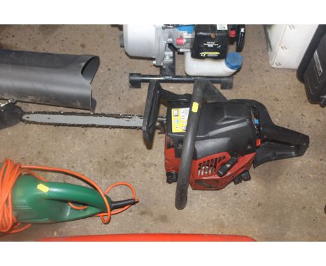 A Jonsered CS2137 petrol chainsaw.