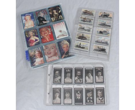 Cigarette cards: Wills 'Strange Craft' 50, and Wills Victoria and European Royals, x 100, together with a set of 100 Sports T