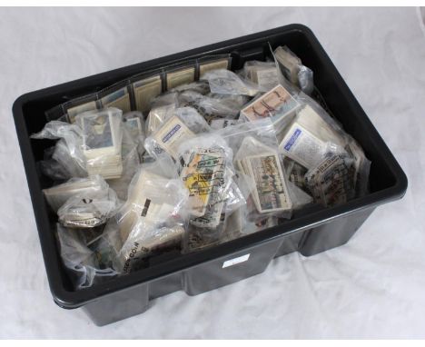 A good collection of assorted cigarette and tea cards, including examples by Brooke Bond &amp; Co, Player's Cigarettes and Jo