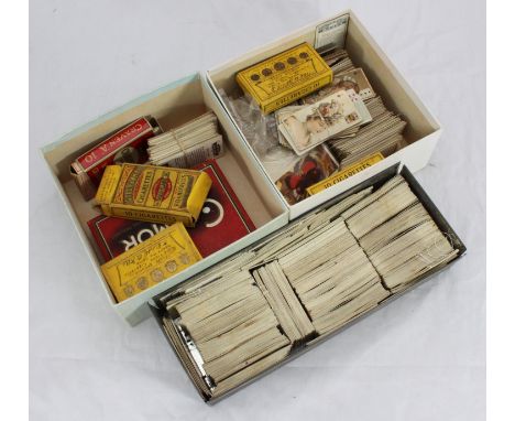 A collection of loose cigarette cards, Gallaher, Wills Beauty 'playing cards,' film stars, radio personalities, naval subject